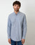 Blue Cotton Long Sleeve Shirt
