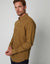 Camel Brown Cotton Long Sleeve Shirt