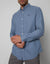 Denim Blue Cotton Long Sleeve Shirt