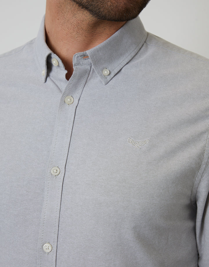 Sage Green Cotton Long Sleeve Shirt