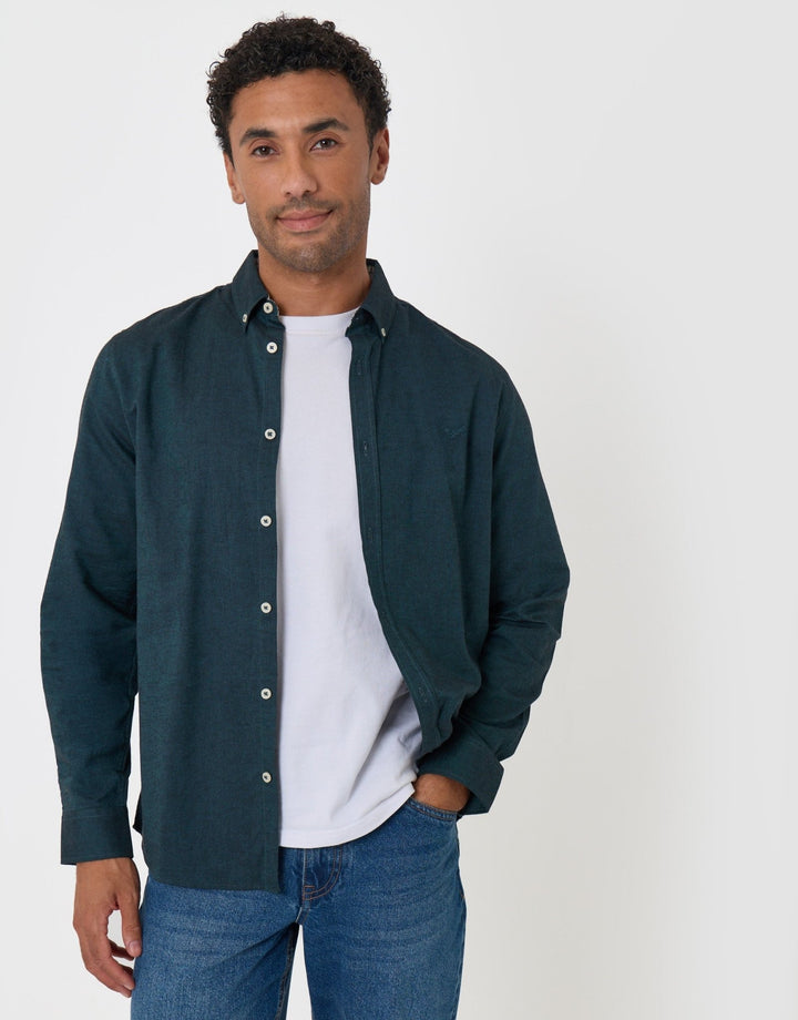 The Classic Cotton Oxford Shirt in Green