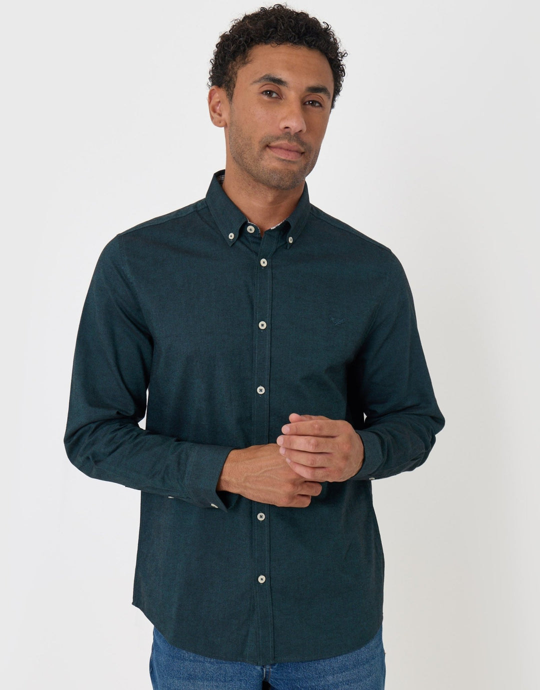 The Classic Cotton Oxford Shirt in Green