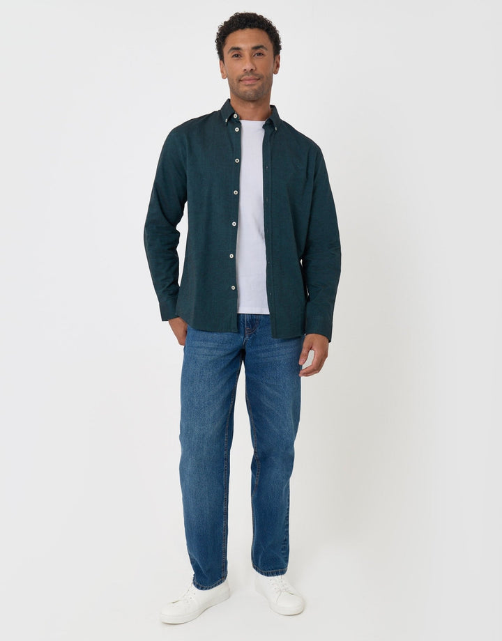 The Classic Cotton Oxford Shirt in Green