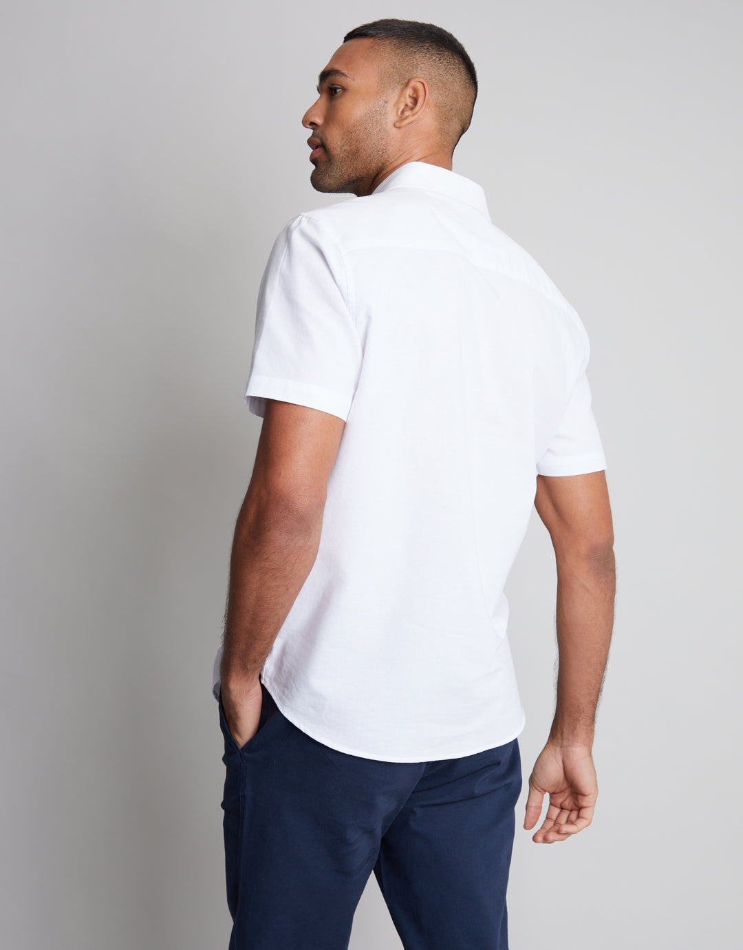 White Short Sleeve Shirt