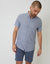 Denim Blue Short Sleeve Shirt