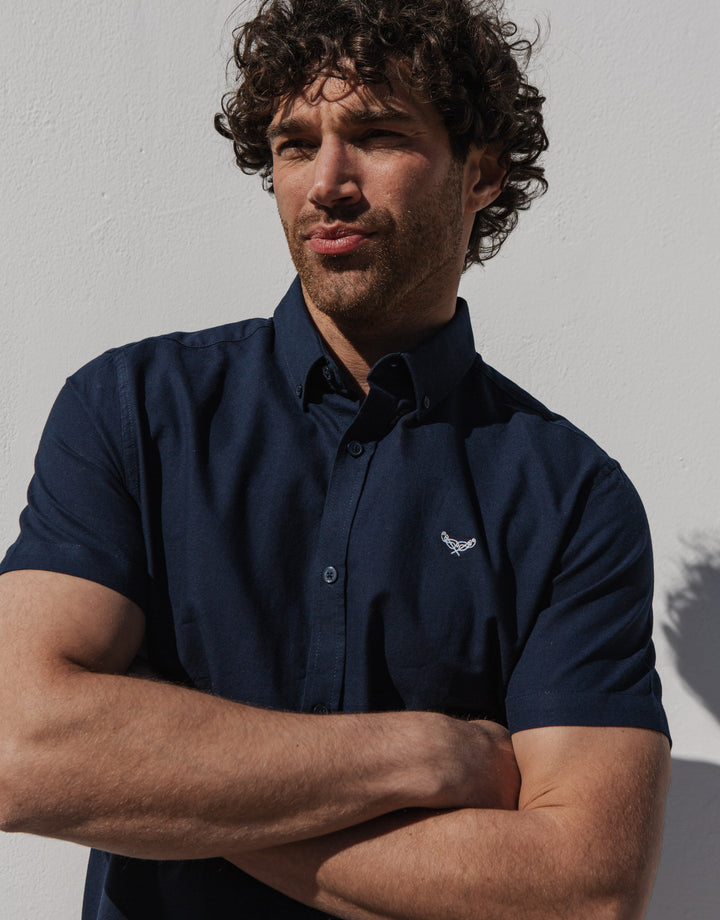 Navy Short Sleeve Shirt