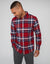 Red Check Cotton Long Sleeve Shirt