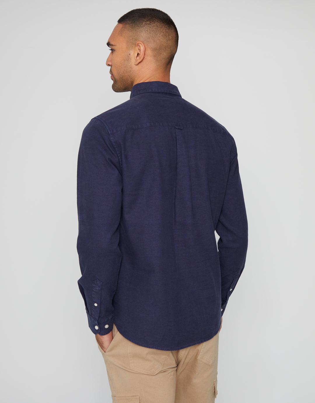 Navy Long Sleeve Shirt