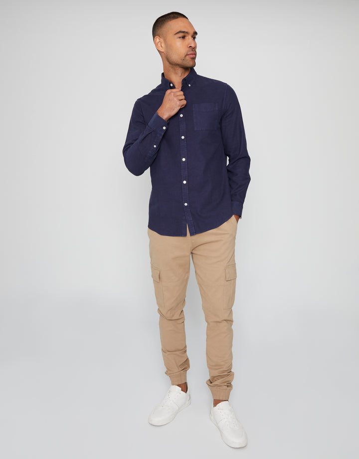 Navy Long Sleeve Shirt