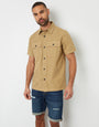 Stone Utility Short Sleeve Shirt