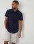 Navy Pique Short Sleeve Shirt