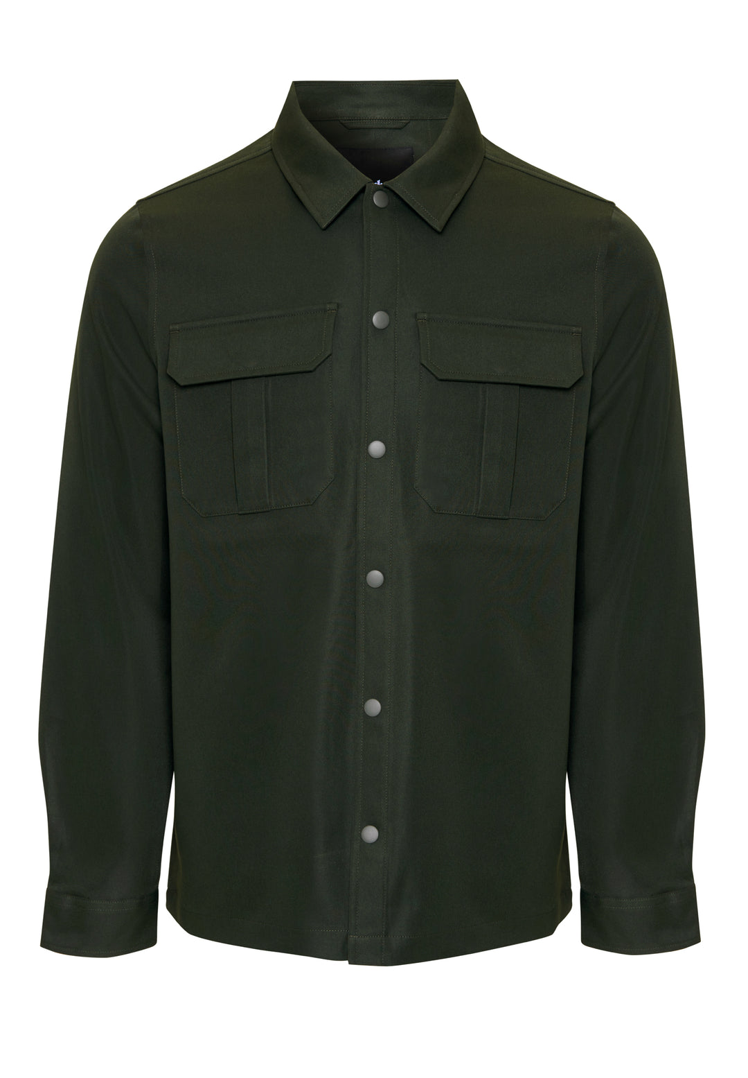 Forest Green Cargo Pocket Shacket