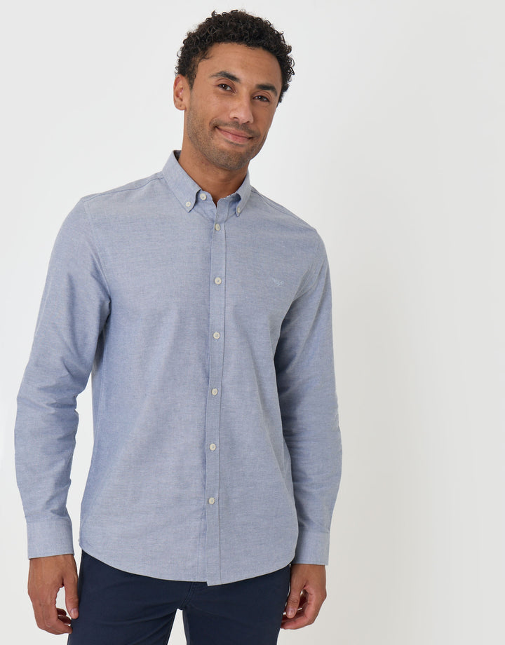 The Classic Cotton Oxford Shirt in Light Blue