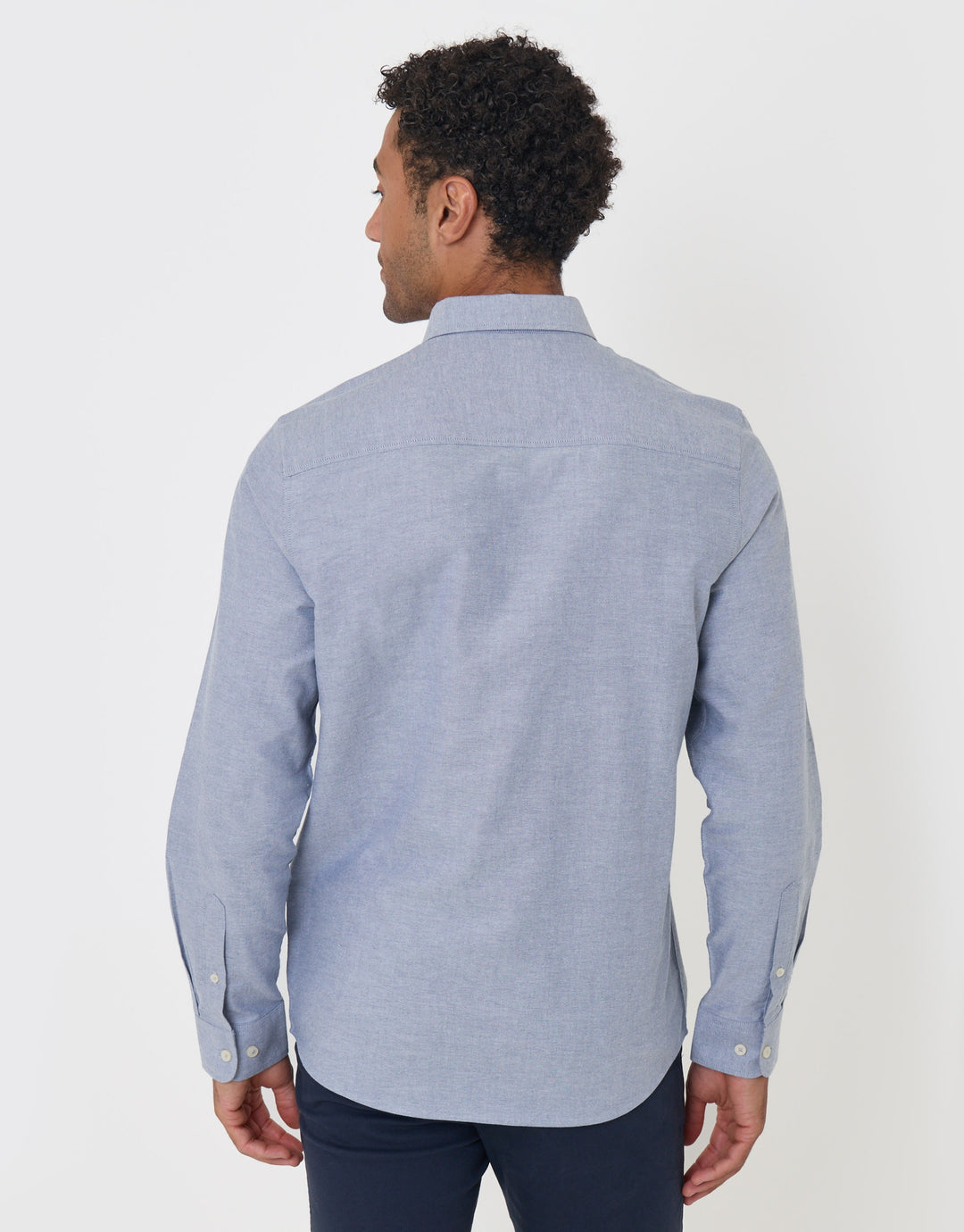 The Classic Cotton Oxford Shirt in Light Blue