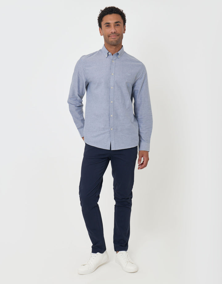 The Classic Cotton Oxford Shirt in Light Blue