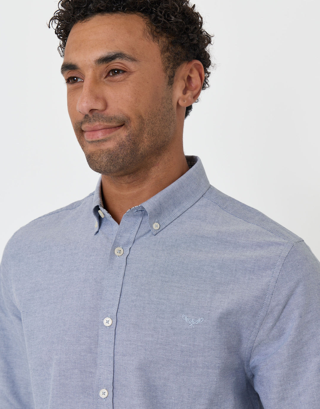 The Classic Cotton Oxford Shirt in Light Blue