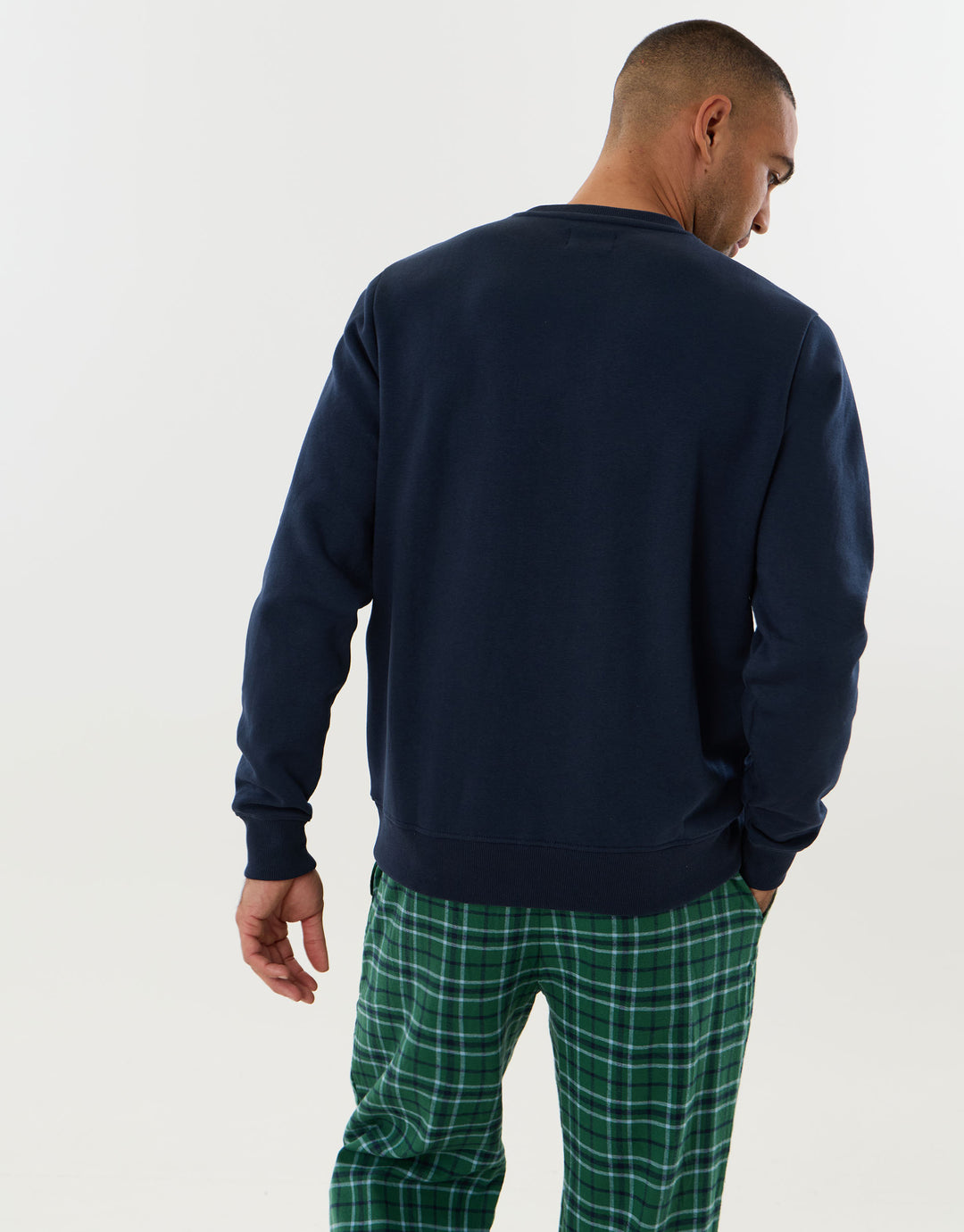 Aspen Pyjama Set in Green Check