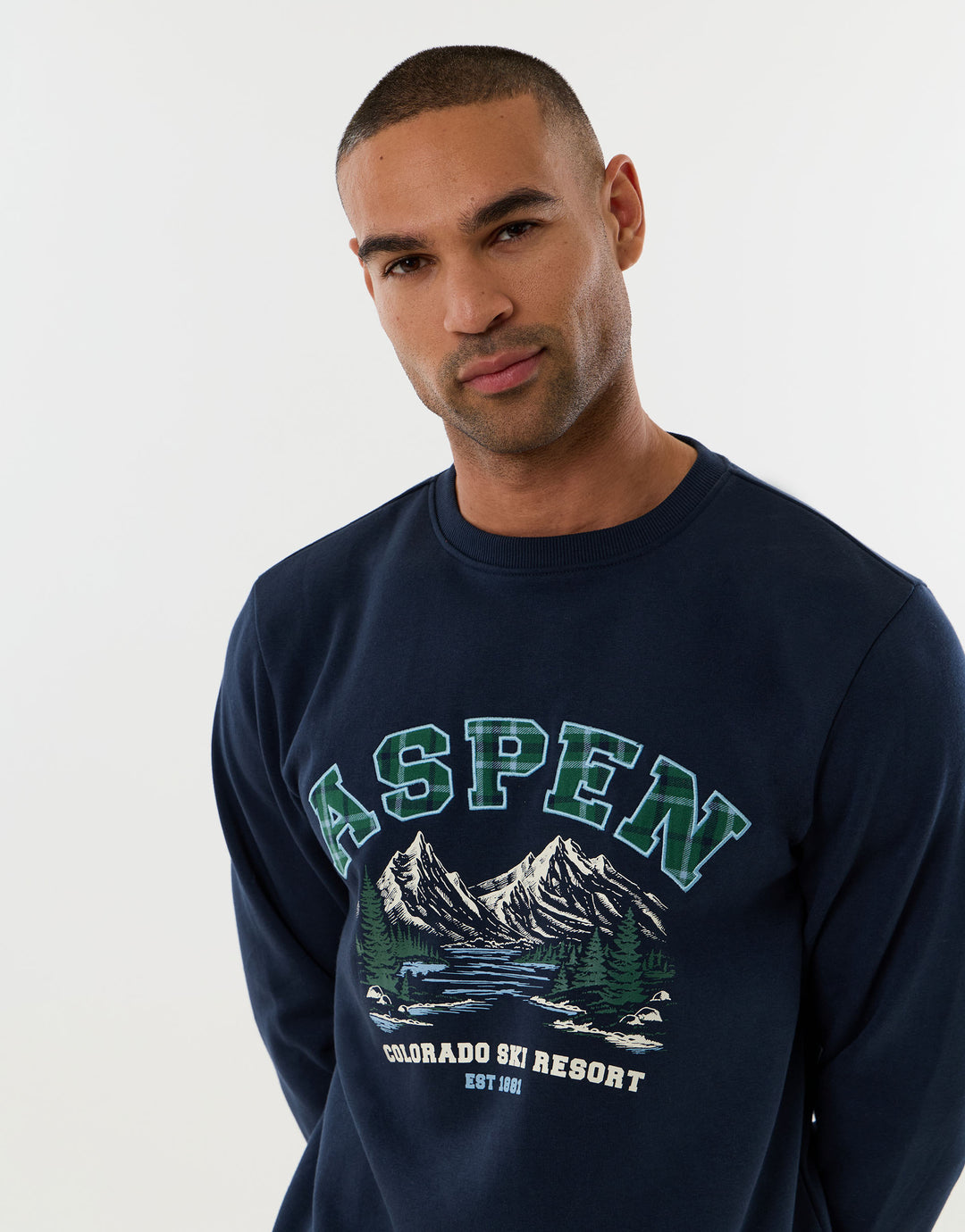 Aspen Pyjama Set in Green Check