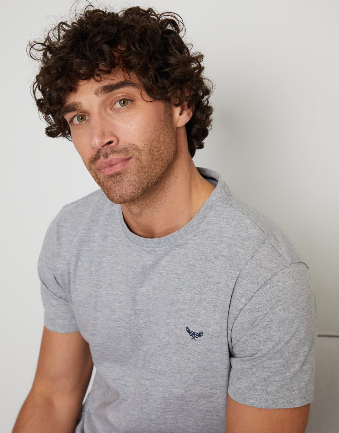 Grey & Teal Check Pyjamas (2-Piece Set)