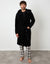 Black Borg Hooded Dressing Gown