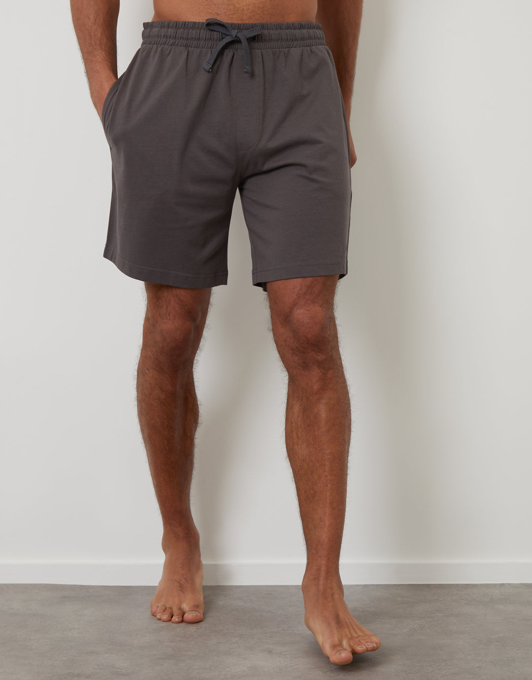 Black & Slate Grey Lounge Shorts (2 Pack)