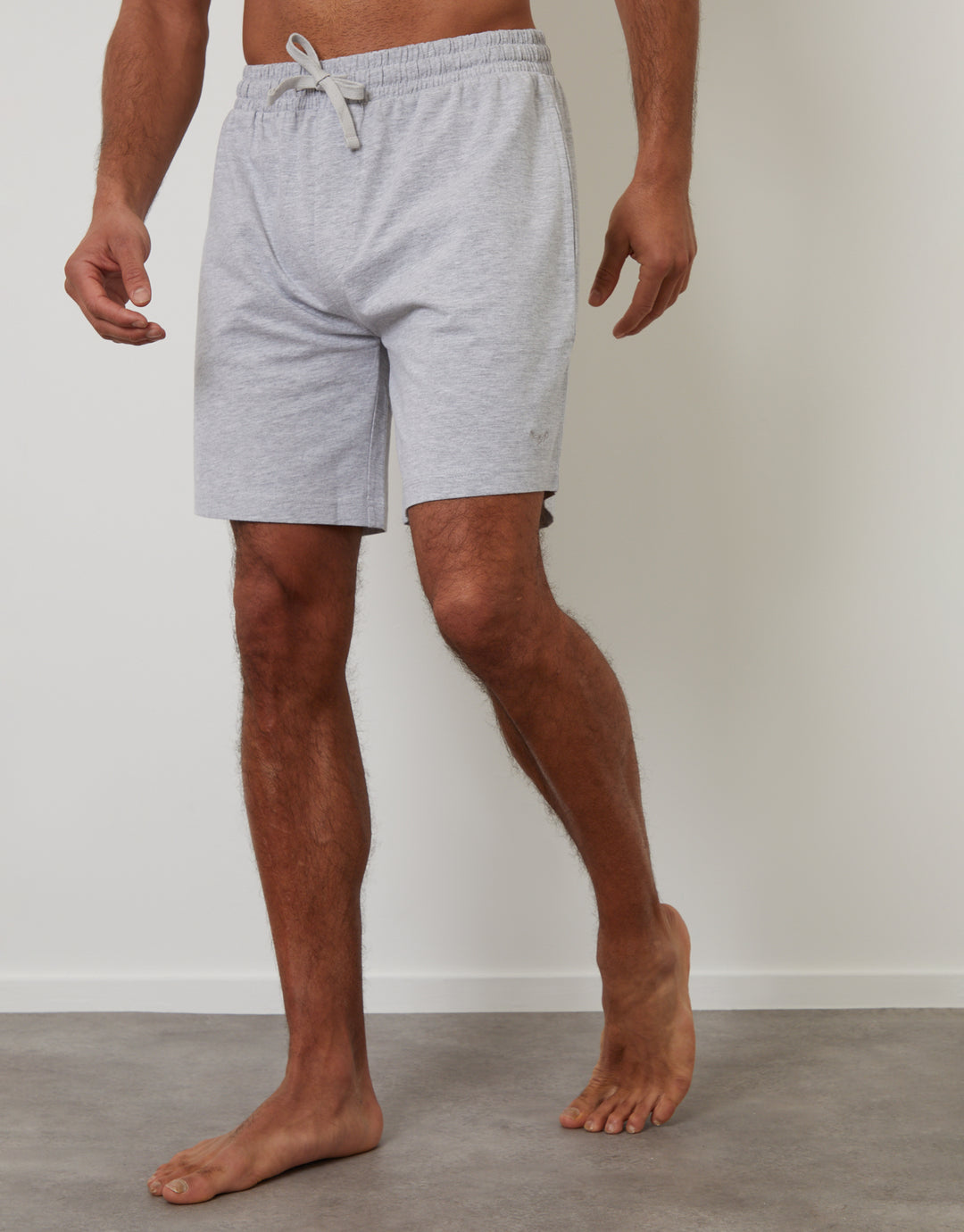 Grey Marl & Sage Green Lounge Shorts (2 Pack)