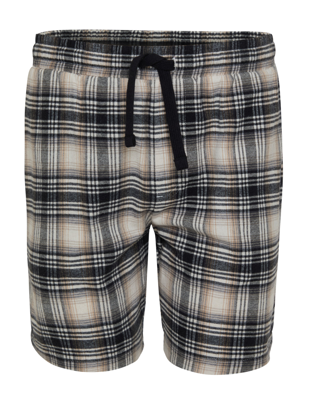 Black Check Shortie Pyjamas (2-Piece Set)