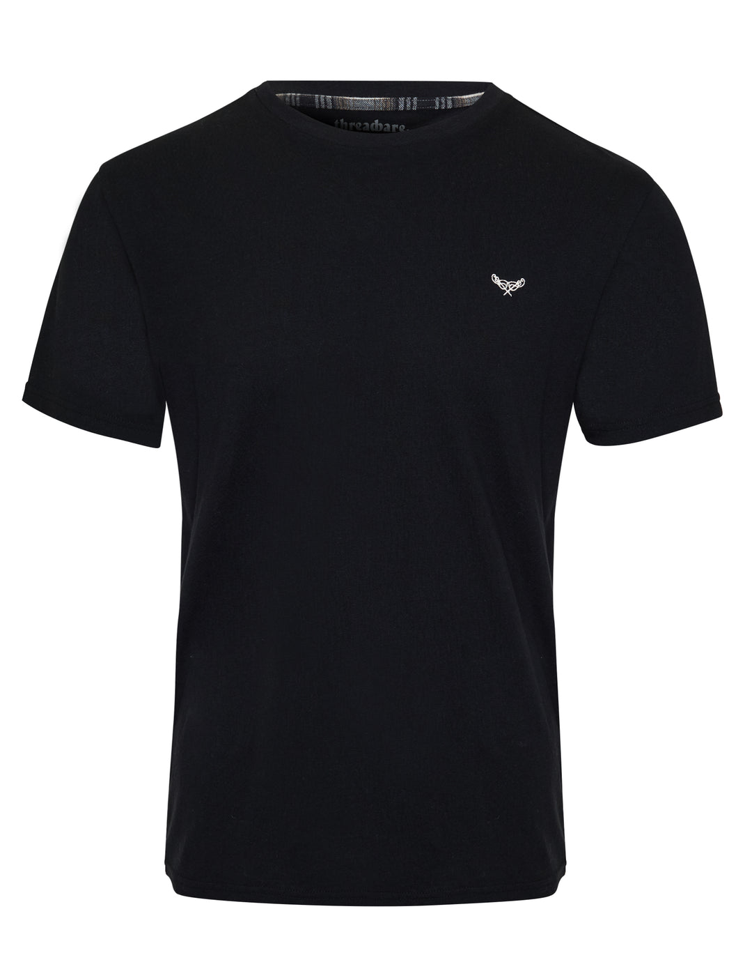 Black Check Shortie Pyjamas (2-Piece Set)