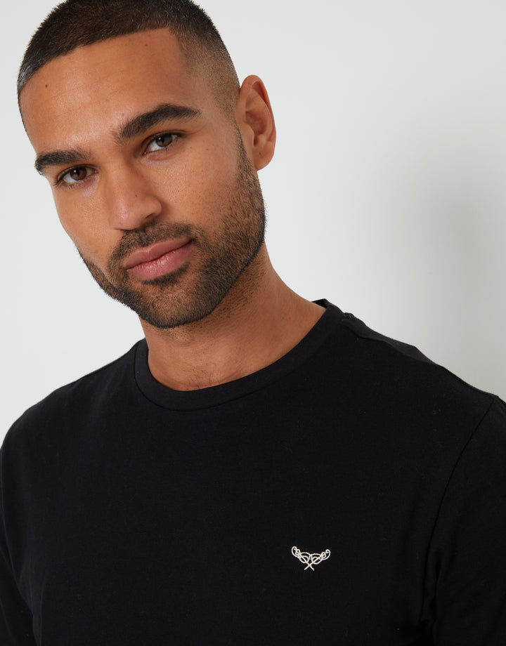 Black Check Shortie Pyjamas (2-Piece Set)