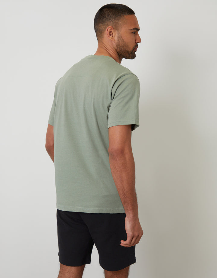 Sage Green Textured Short Pyjamas (2-Piece Set)