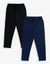 Navy & Black Popcorn Textured Jogger-Style Lounge Pants (2 Pack)