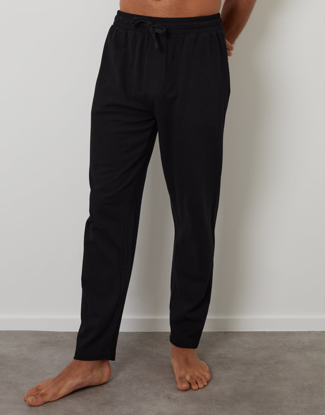 Navy & Black Popcorn Textured Jogger-Style Lounge Pants (2 Pack)