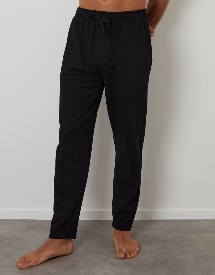 Navy & Black Popcorn Textured Jogger-Style Lounge Pants (2 Pack)