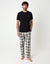 Black Check Pyjamas (2-Piece Set)