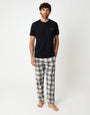 Black Check Pyjamas (2-Piece Set)