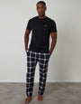 Black Check Pyjamas (2-Piece Set)