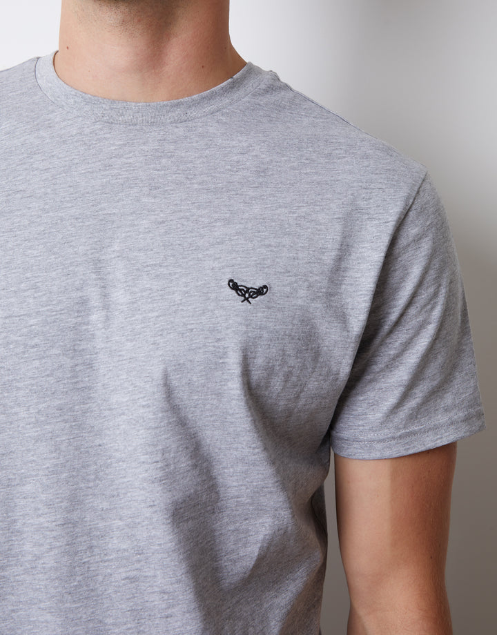 Grey Marl Check Pyjamas (2-Piece Set)