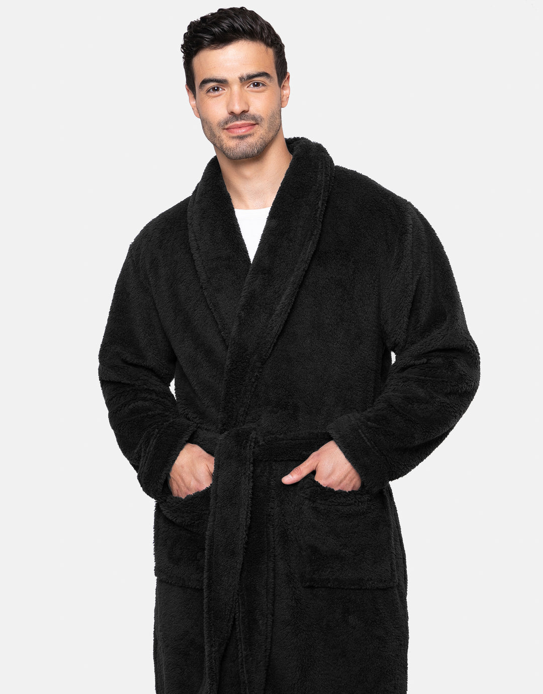 Black Borg Dressing Gown