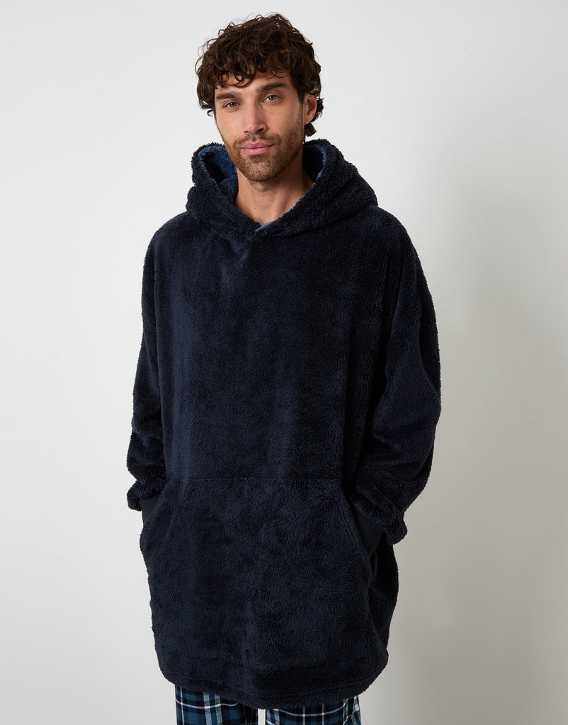Oversized Borg Lounge Hoodie