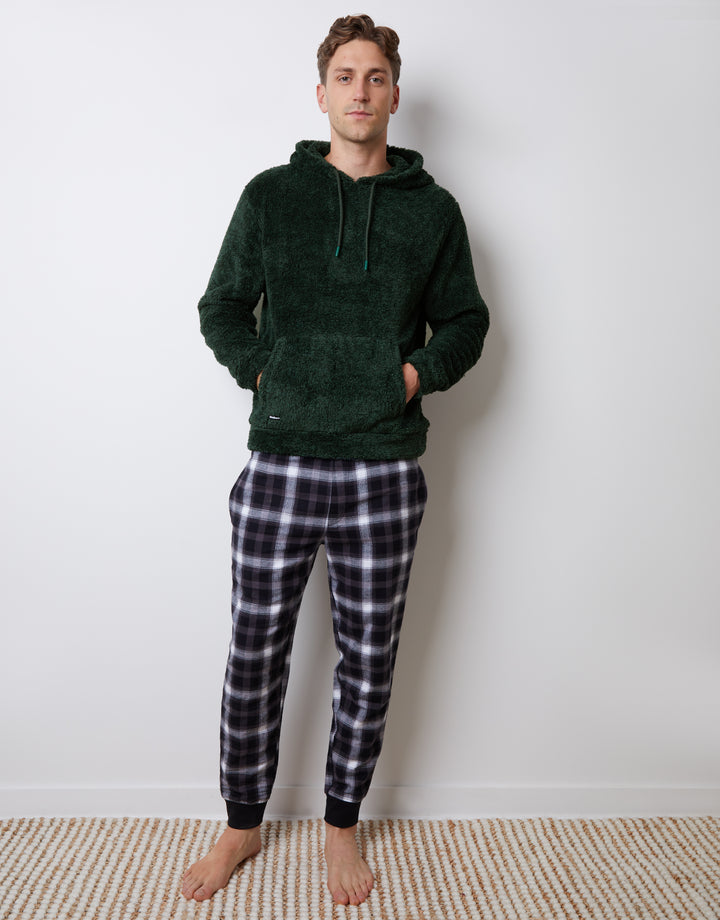 Forest Green Borg Lounge Hoodie