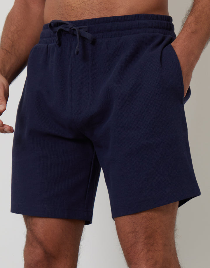Dark Mix Waffle Textured Lounge Shorts (3 Pack)