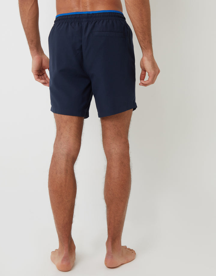 Navy & Black Swim Shorts (2 Pack)