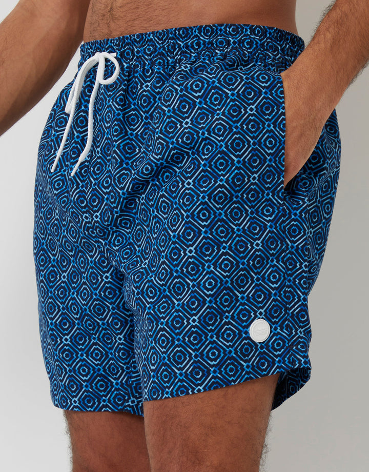 Blue Mix Swim Shorts (3 Pack)