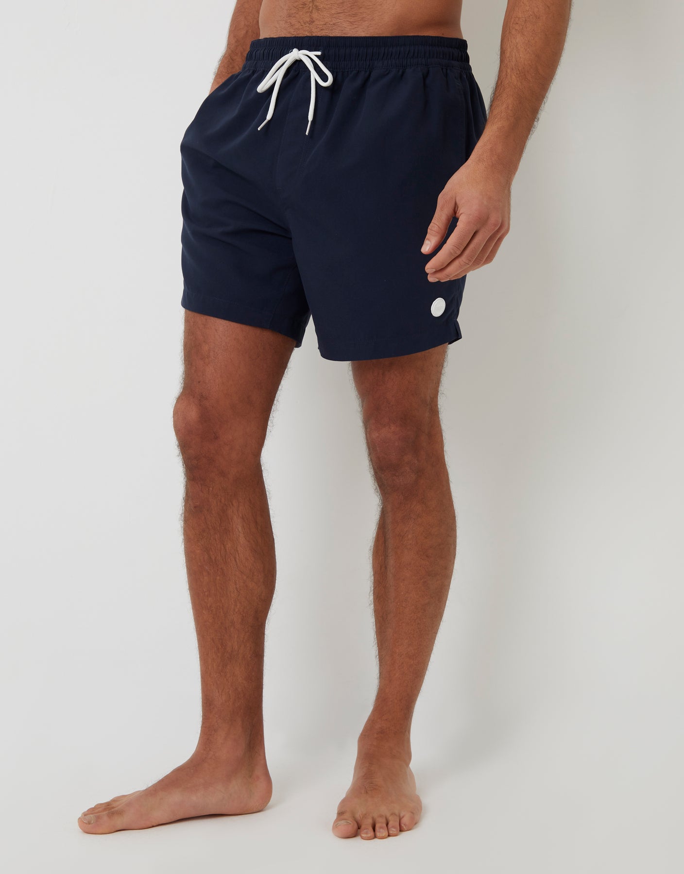 Threadbare Men's Navy Mix Swim Shorts (2 Pack)