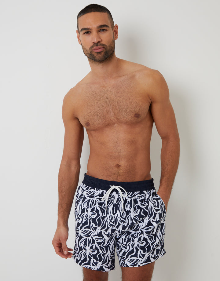 Navy Mix Swim Shorts (2 Pack)