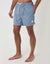 Geo Arch Print Quick Dry Swim Shorts in Blue