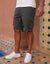 Charcoal Green Cargo Shorts