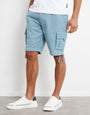 Duck Egg Blue Cargo Shorts