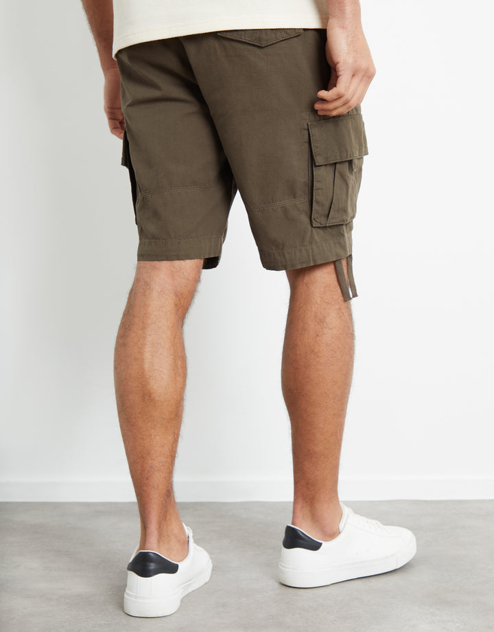 Chocolate Brown Cargo Shorts