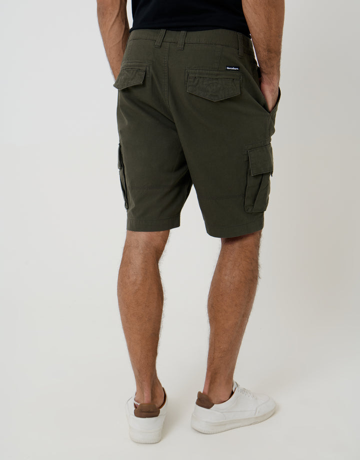 Forest Green Cargo Shorts